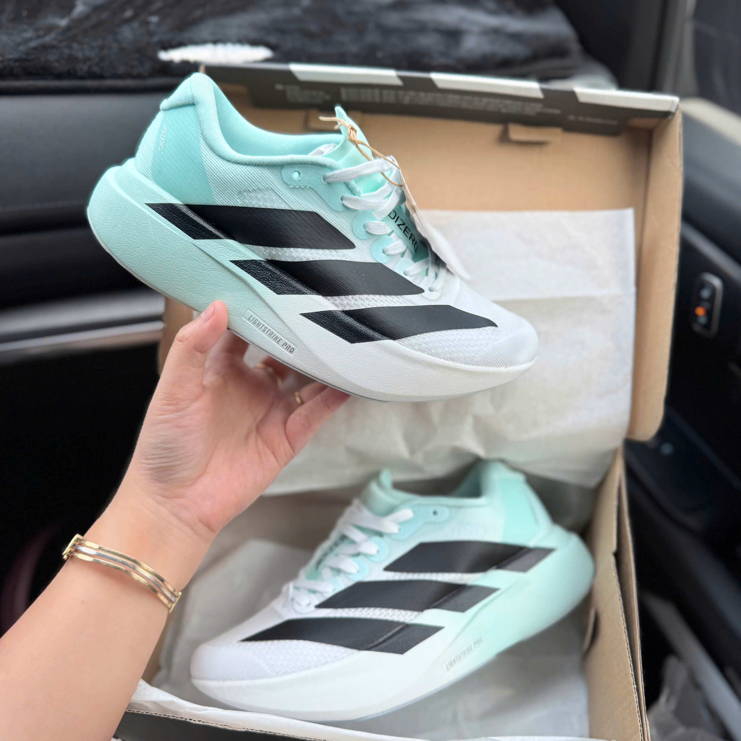 adizero evo xanh mint
