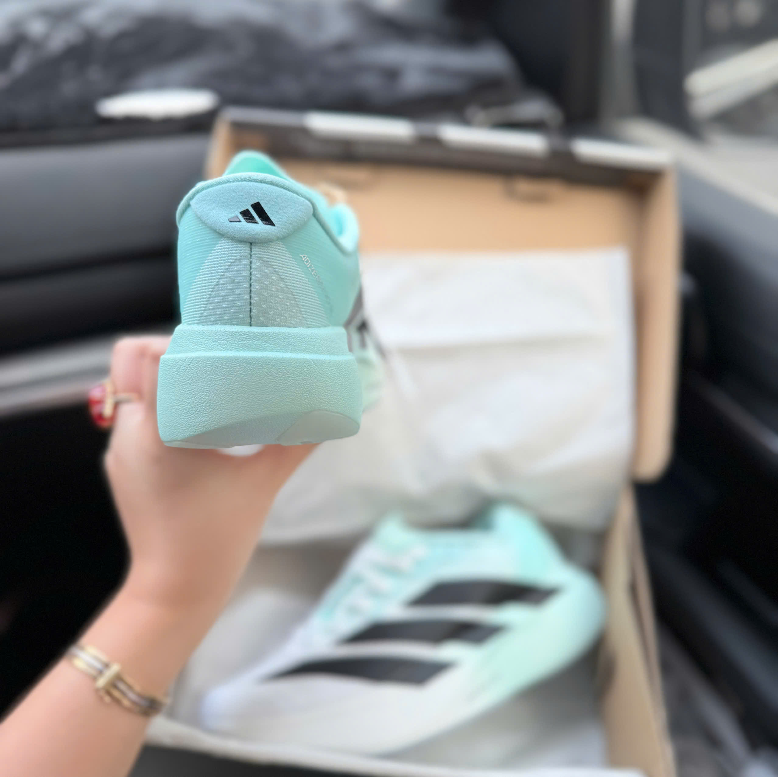 adizero evo xanh mint