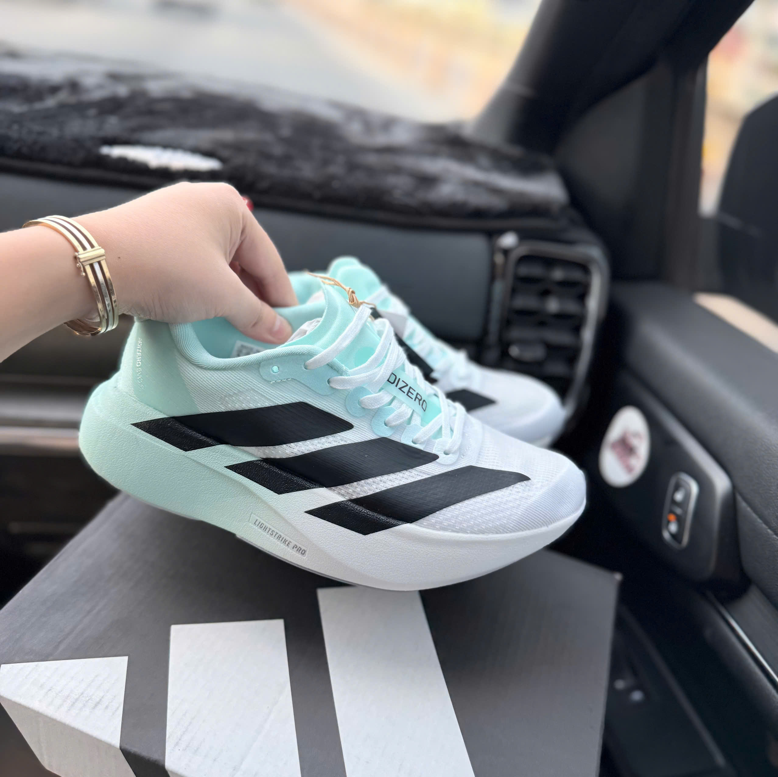 adizero evo xanh mint