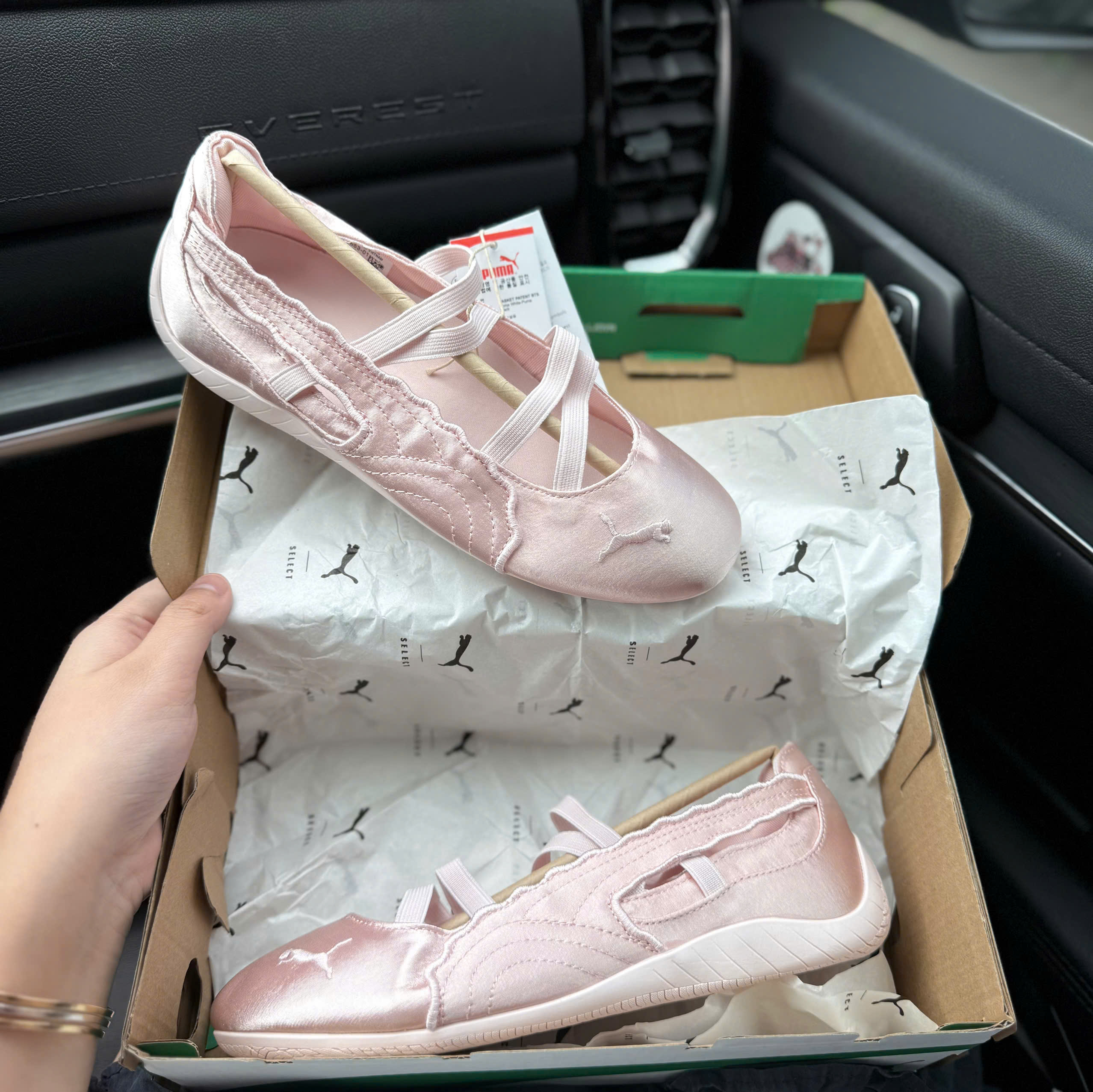 bb puma hồng bóng