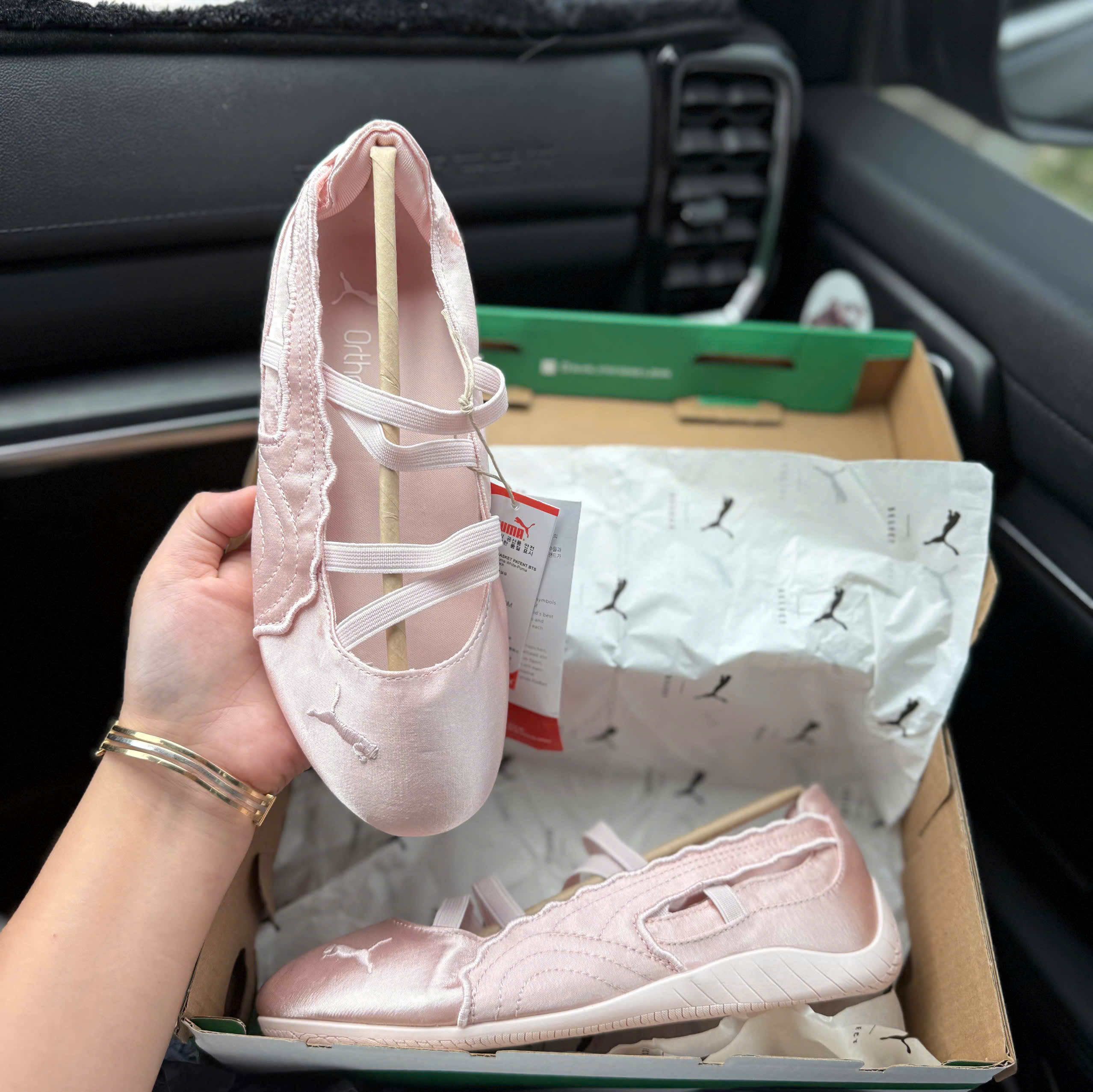 bb puma hồng bóng
