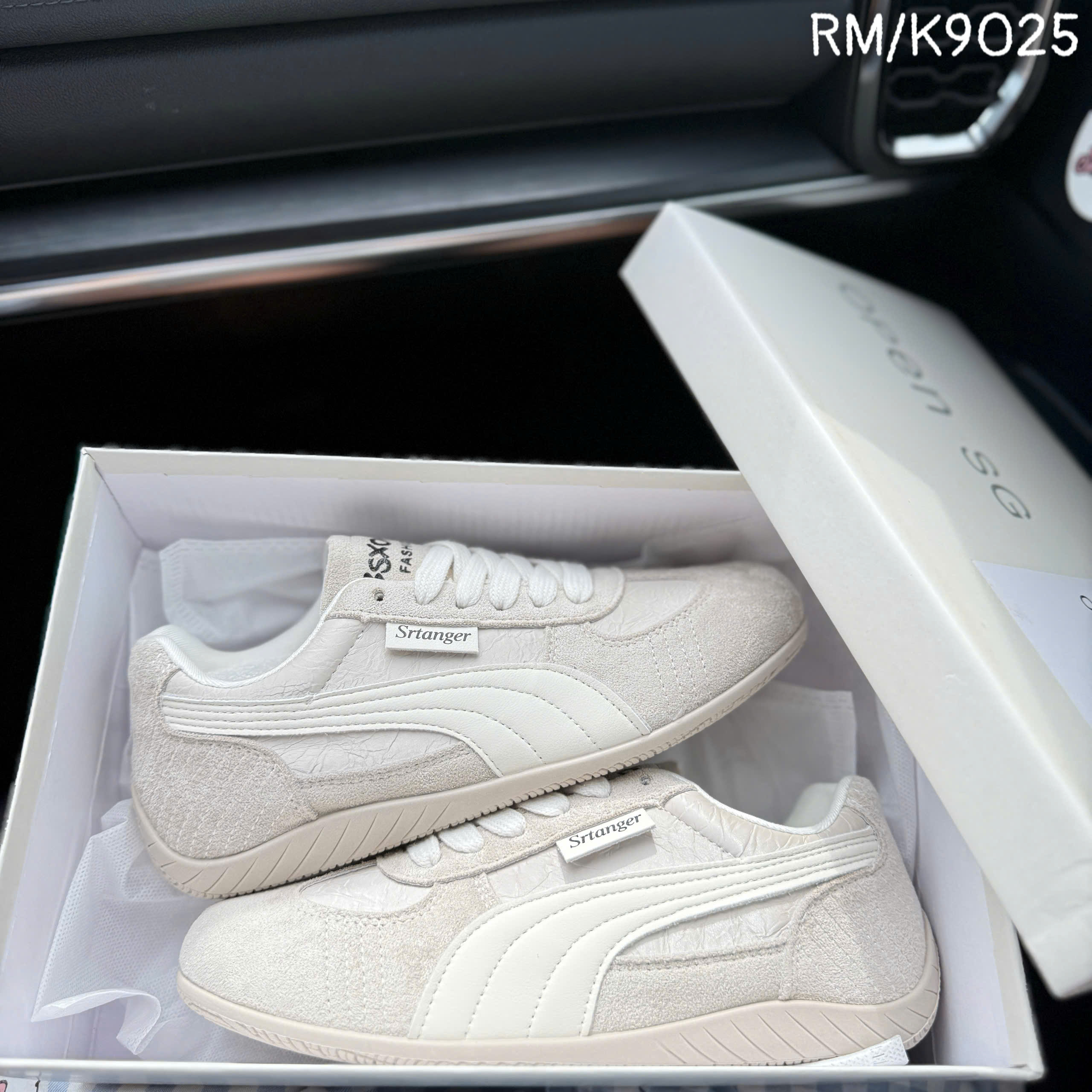 Giày open SG (K9025) xám kem
