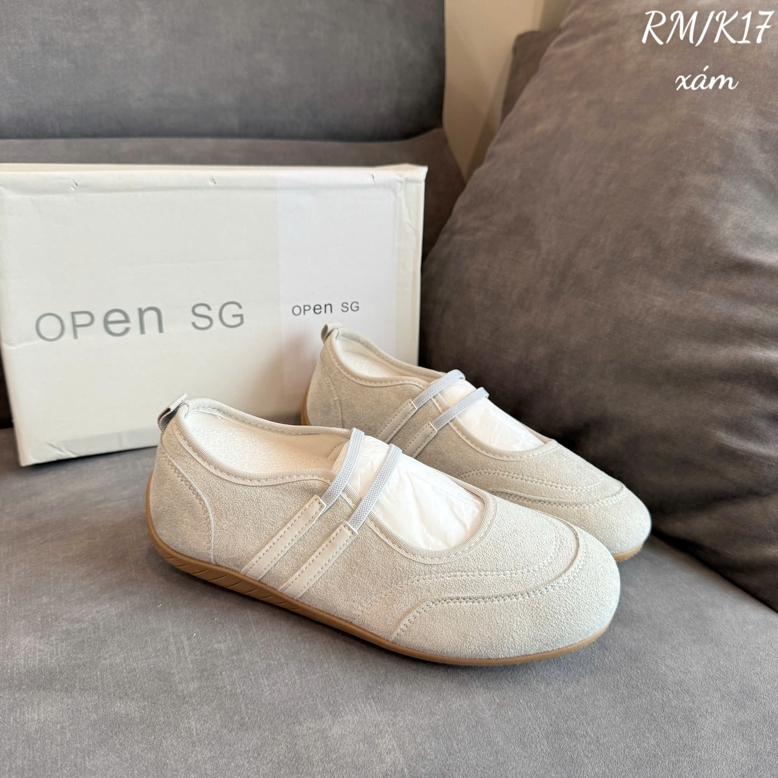 k17 - giày bb quai chun