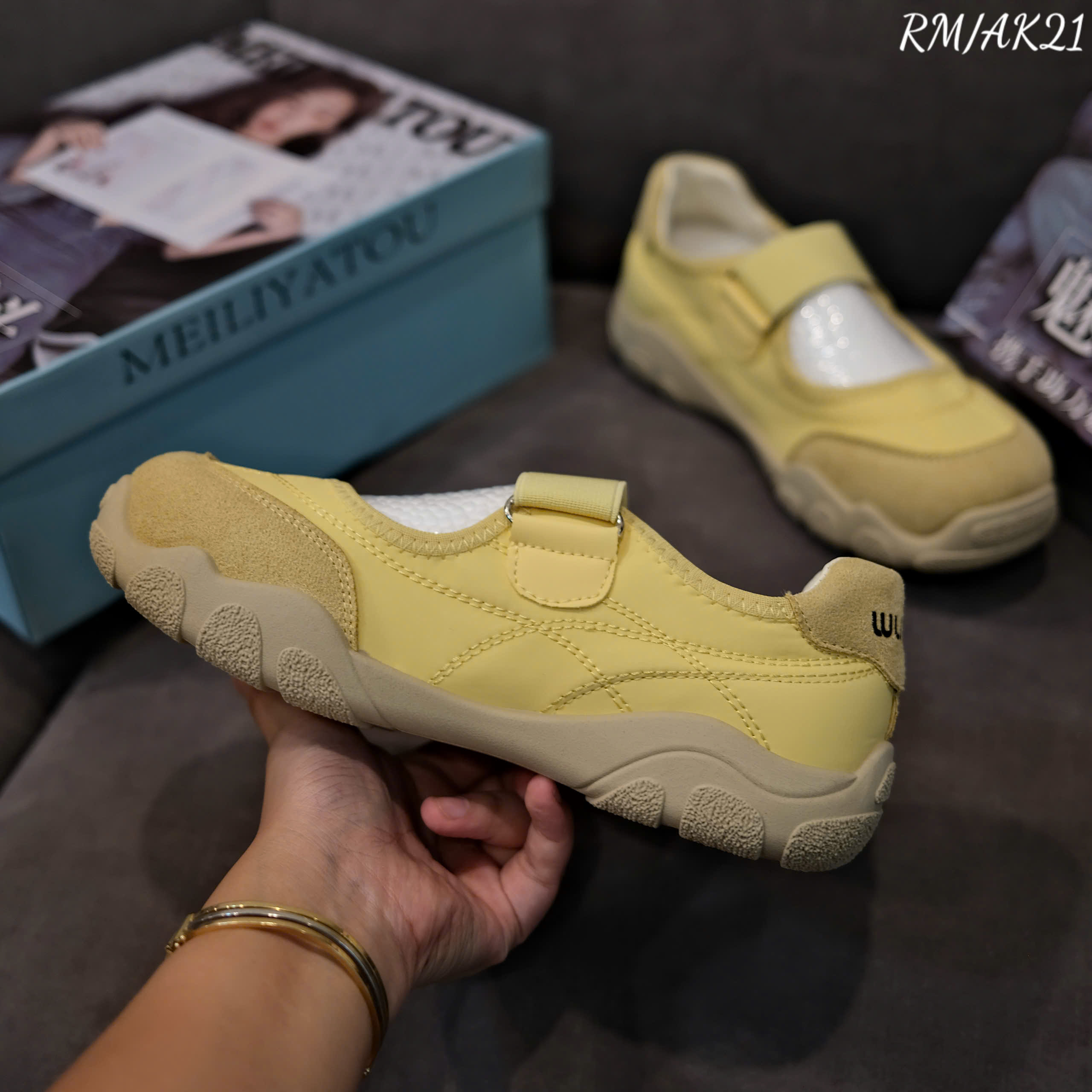 giày quai dán nữ AK21