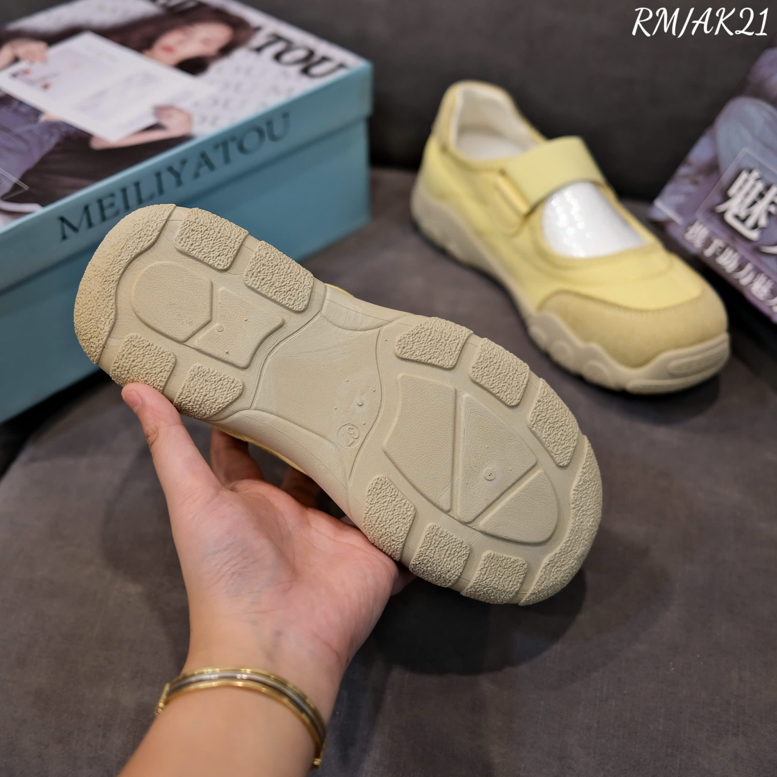 giày quai dán nữ AK21