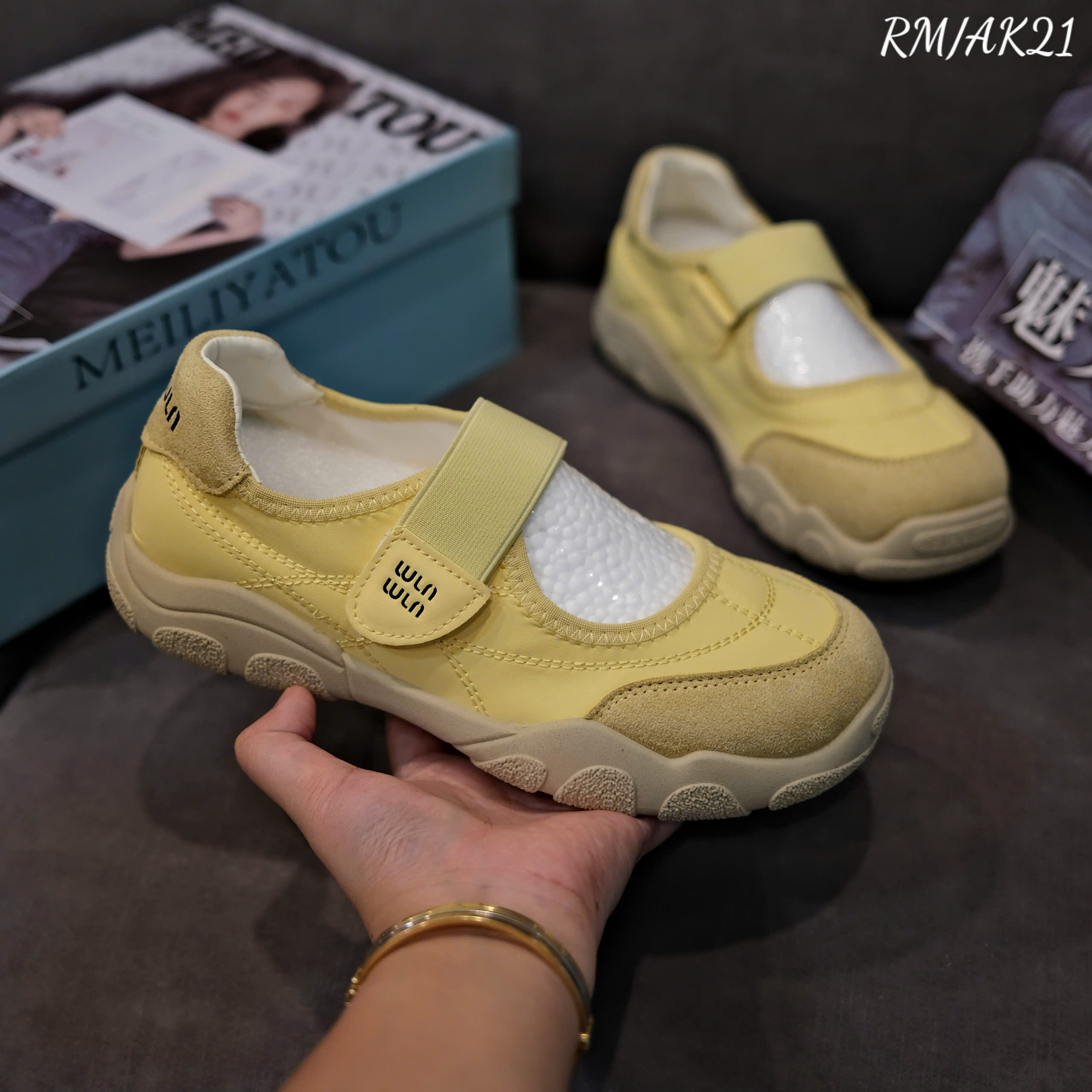 giày quai dán nữ AK21