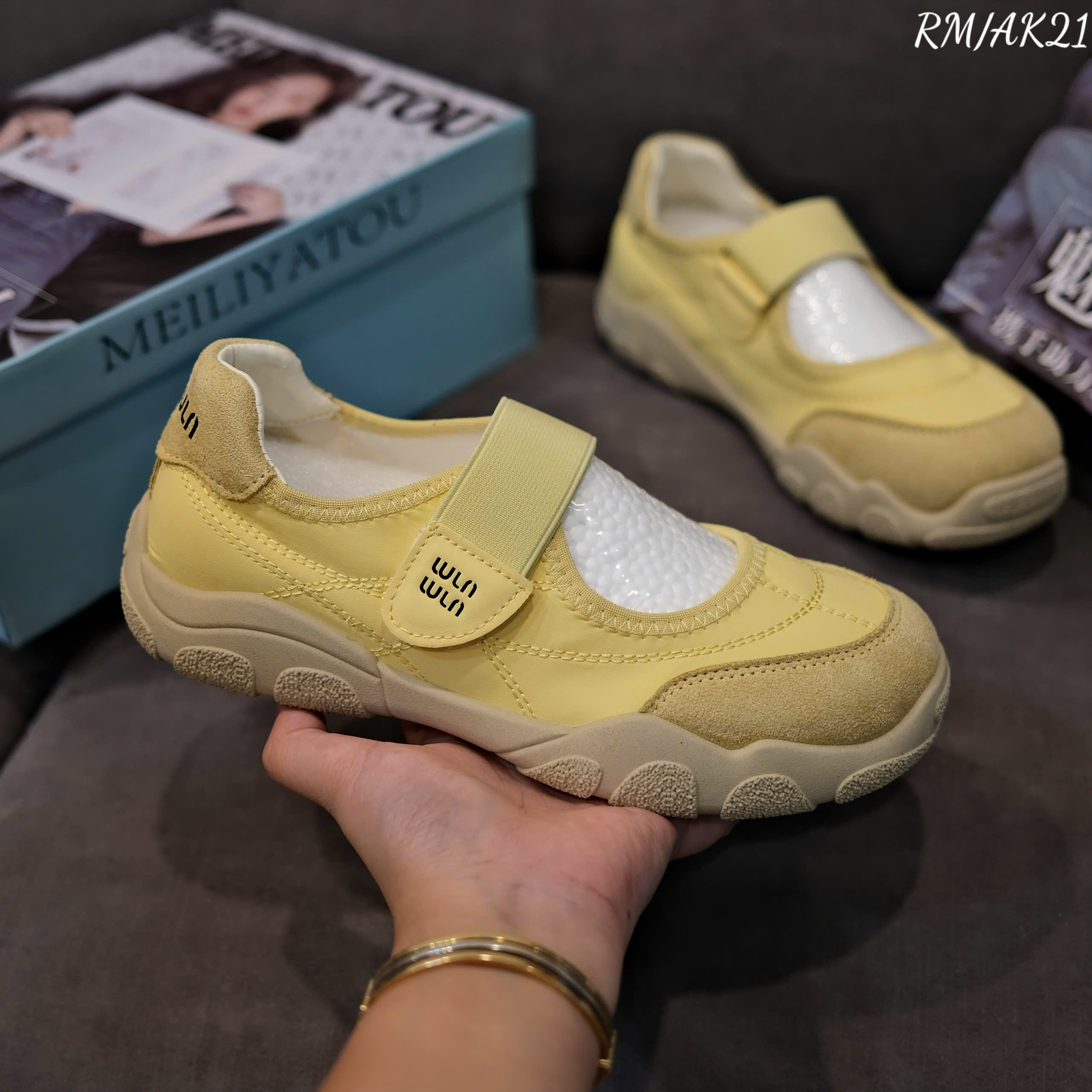 giày quai dán nữ AK21