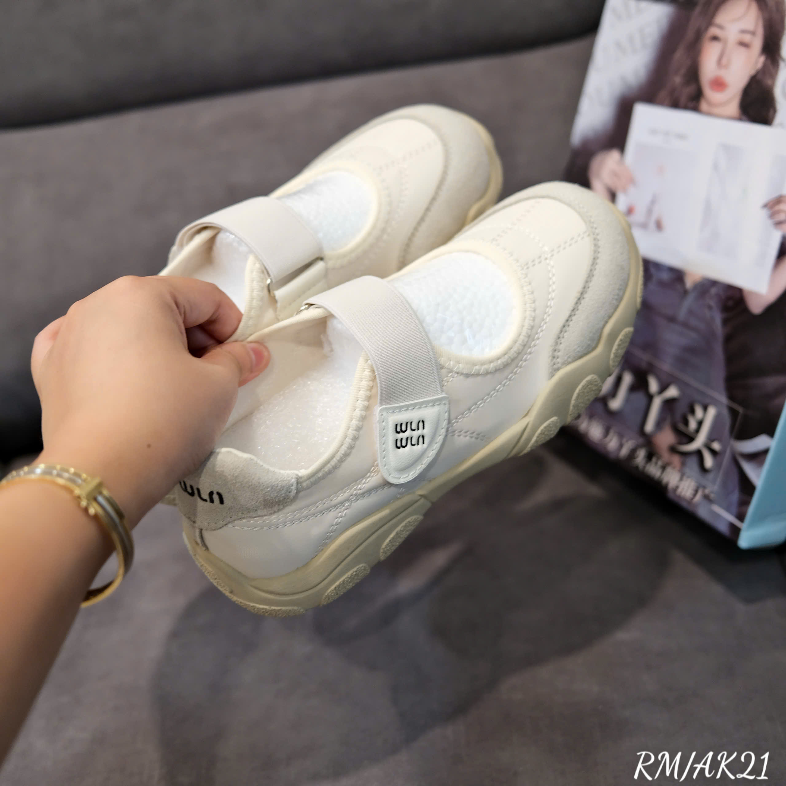 giày quai dán nữ AK21