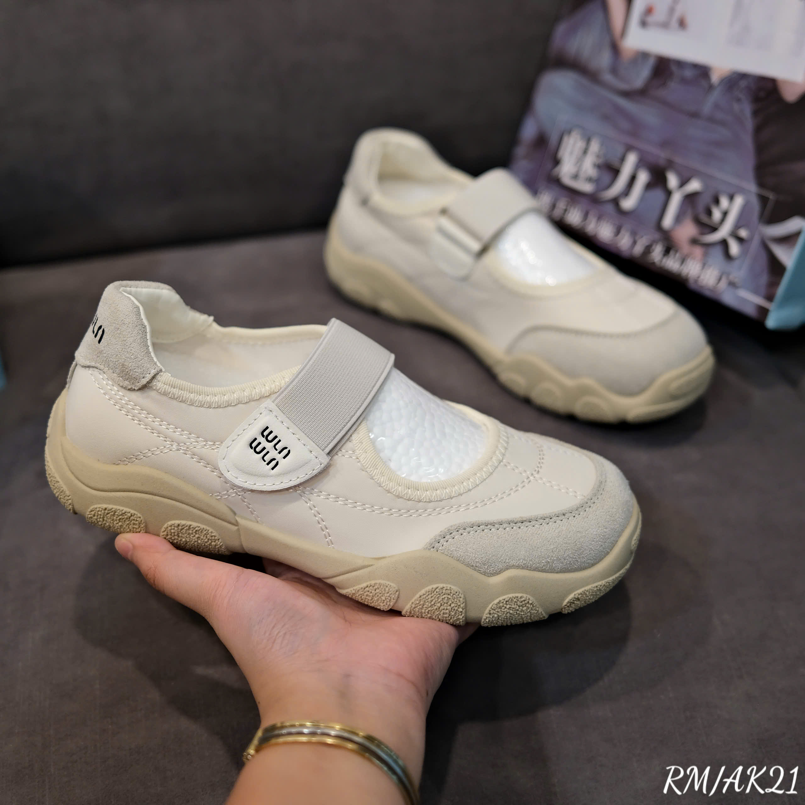 giày quai dán nữ AK21