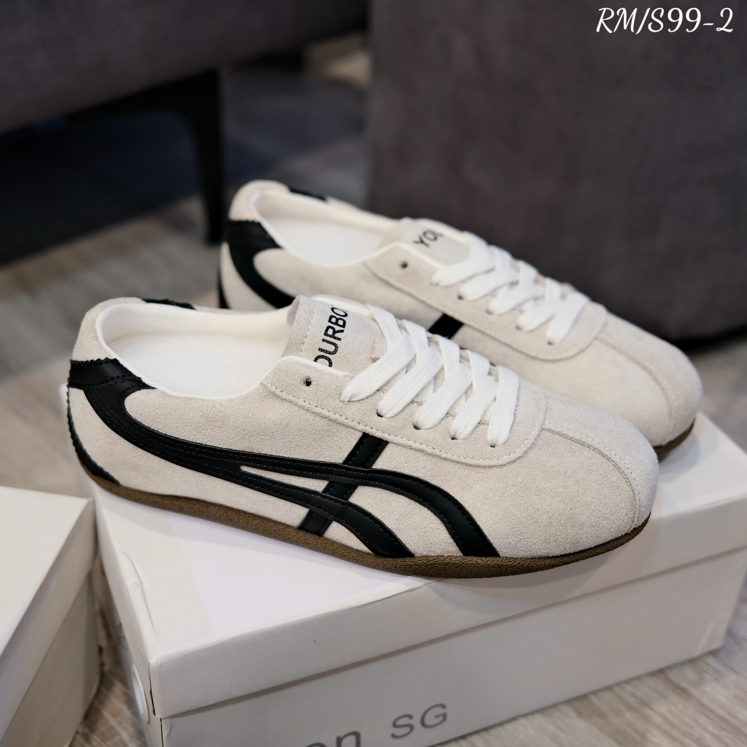 giày thể thao da lộn S99-2