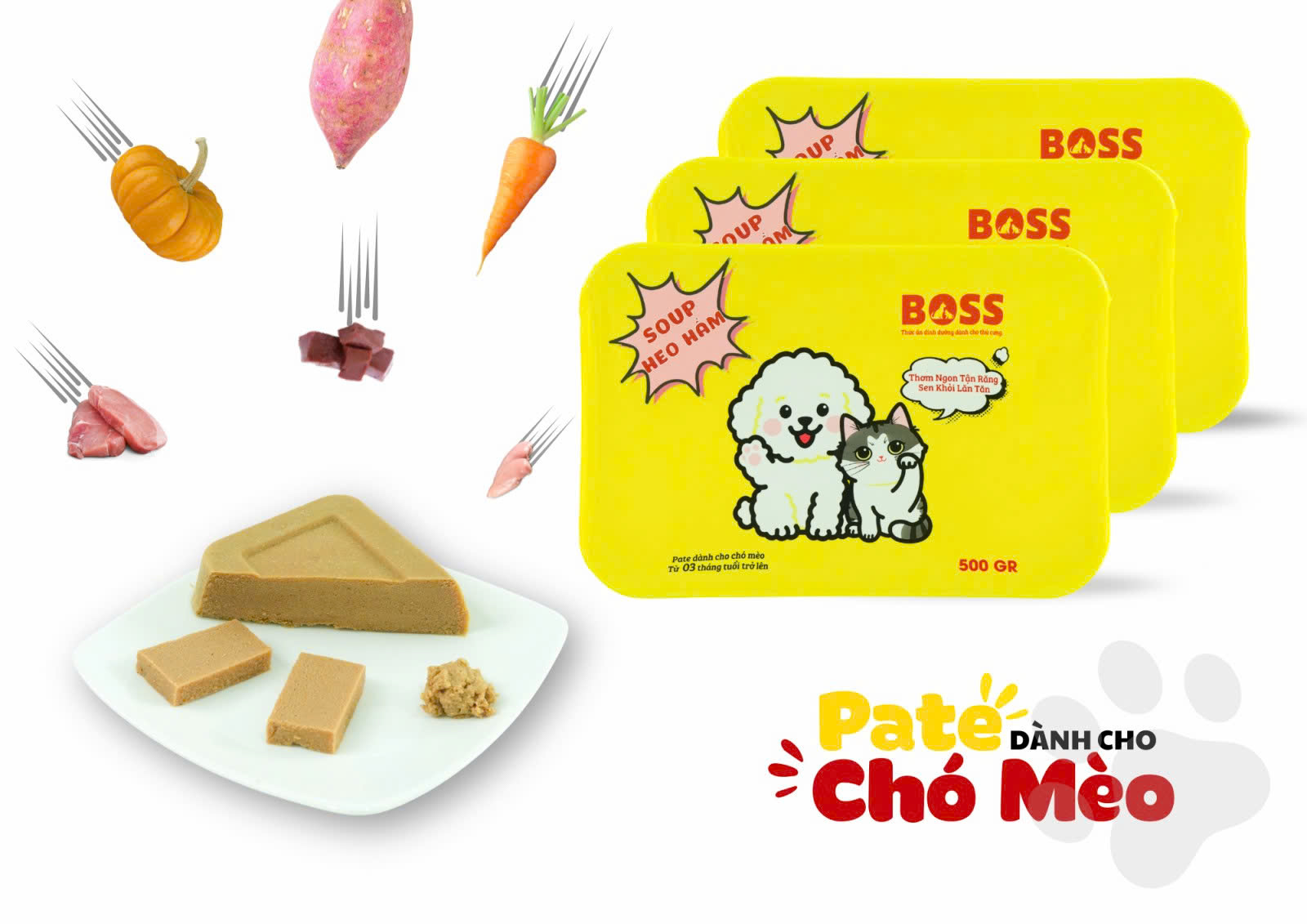 The Boss Soup Heo Hầm 500g