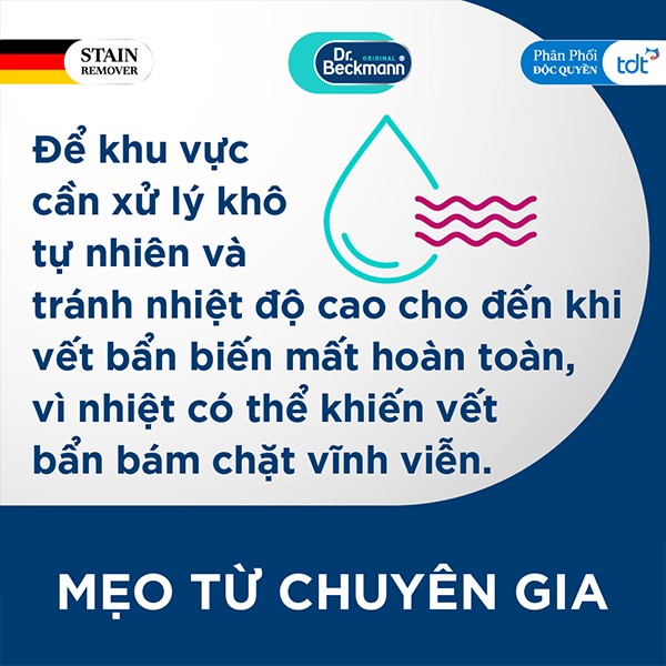 DUNG DỊCH TẨY VẾT BẨN VÀ KHỬ MÙI THÚ CƯNG DR. BECKMANN 650ml