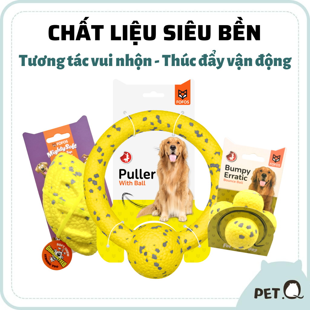 Đồ chơi vòng kéo co cho chó FOFOS