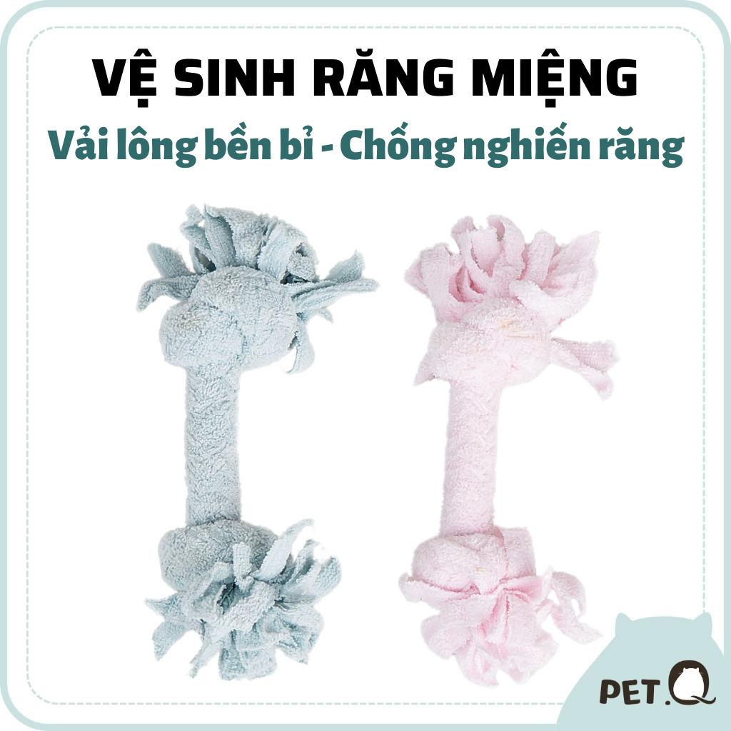 Đồ chơi dây thắt 2 đầu cho chó FOFOS