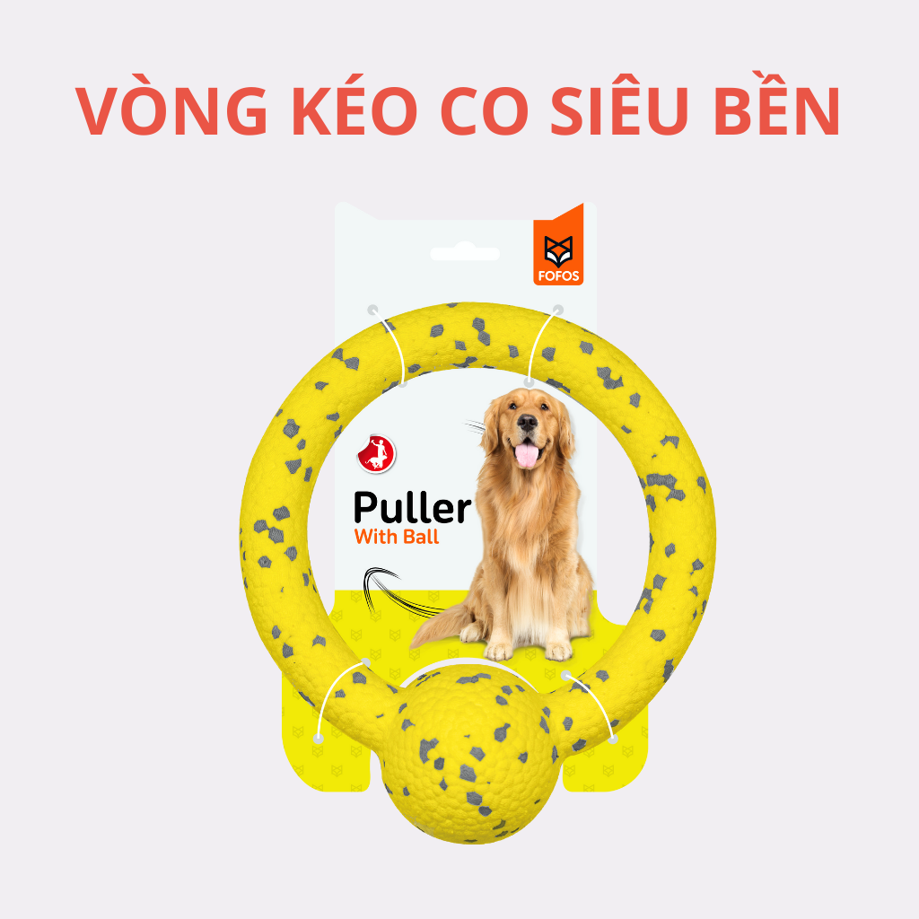Đồ chơi vòng kéo co cho chó FOFOS