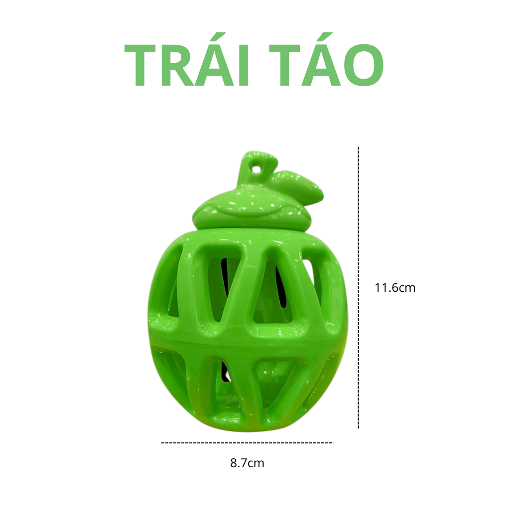 Đồ chơi cắn gặm đựng đồ ăn hình quả táo FOFOS