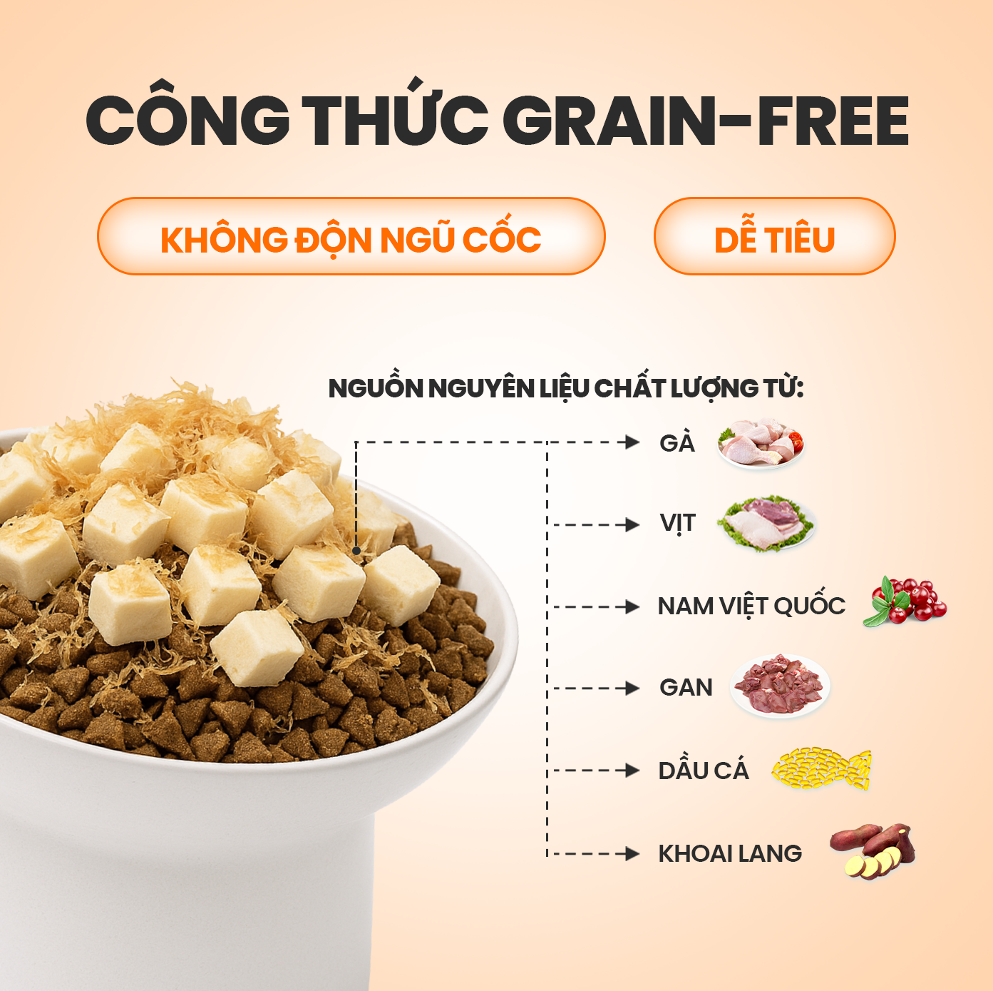 Thức ăn hạt cho mèo Cat’s On Mix T 1,4kg