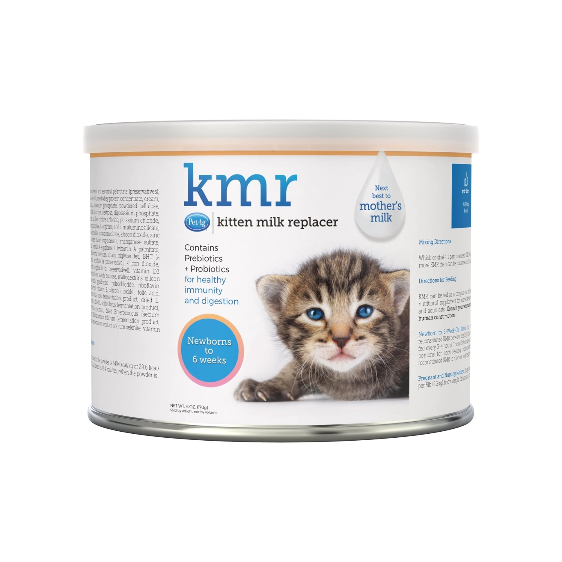 Sữa bột cho mèo sơ sinh KMR 170g