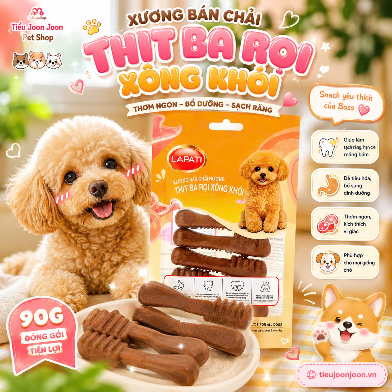 Xương bàn chải LAPATI 90g