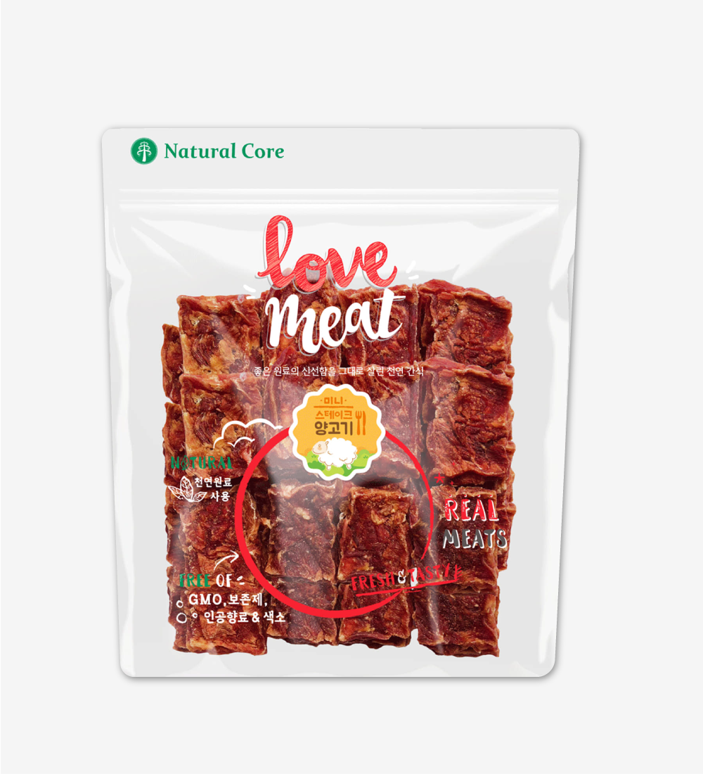 Bít Tết cho Chó Natural Core (Bò, Cừu, Cá Hồi)