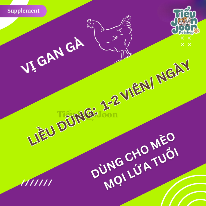 Viên nhai bổ sung L-Lysine cho Mèo (60 viên)