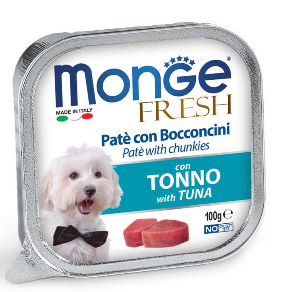Pate chó cao cấp Ý Monge FRESH hộp 100g