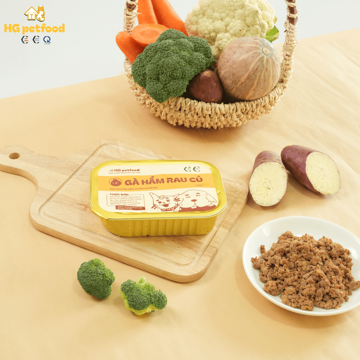 HG Gà hầm rau củ 400g