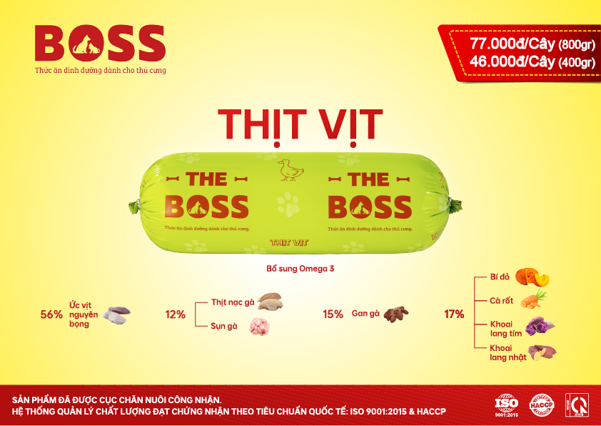 THE BOSS Thịt vịt 800g