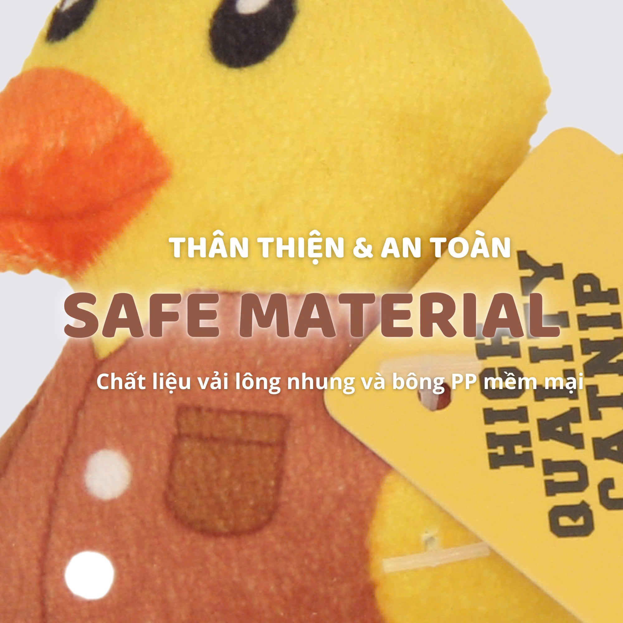 Đồ chơi cho mèo Vịt cao bồi - Set 6 cái FOFOS