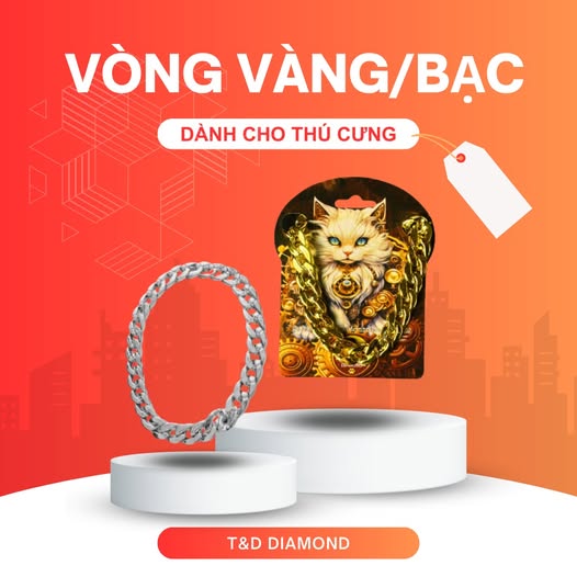 Dây chuyền đeo thú cưng nhỏ