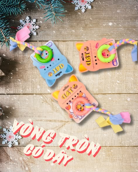 Đồ chơi cao su có dây T&D