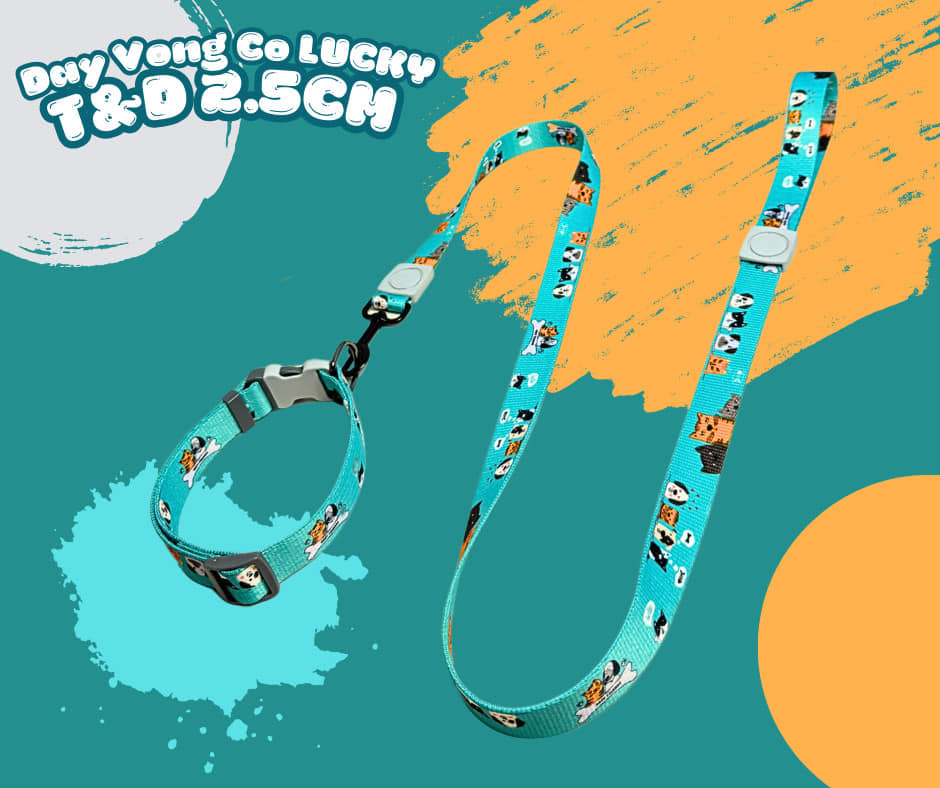 Dây vòng cổ Lucky T&D size 2.5cm
