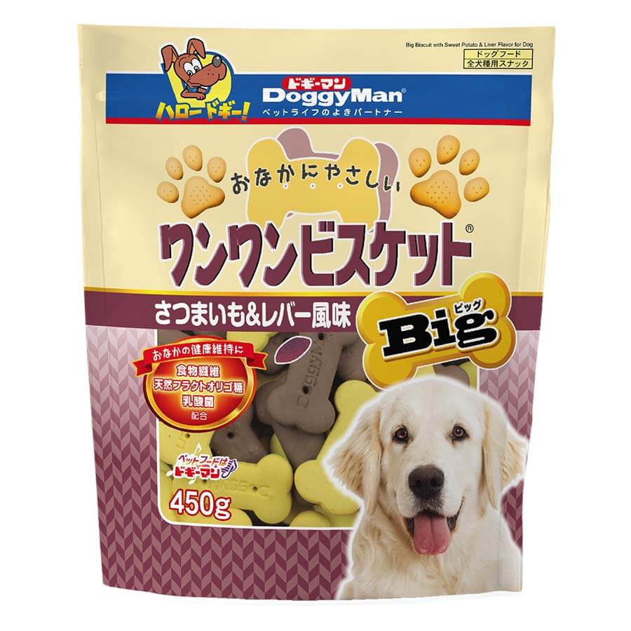Bánh quy vị gan và khoai lang cho chó DoggyMan 450g