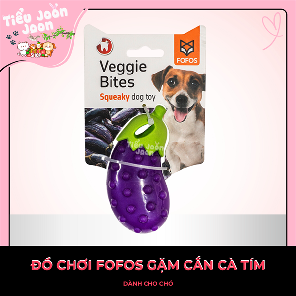 Đồ chơi cắn gặm hình cà tím FOFOS