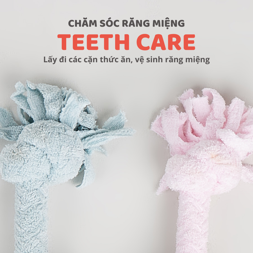 Đồ chơi dây thắt 2 đầu cho chó FOFOS