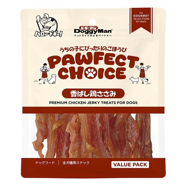 Thanh gà sấy dẻo PAWFECT CHOICE cho chó DoggyMan 180g