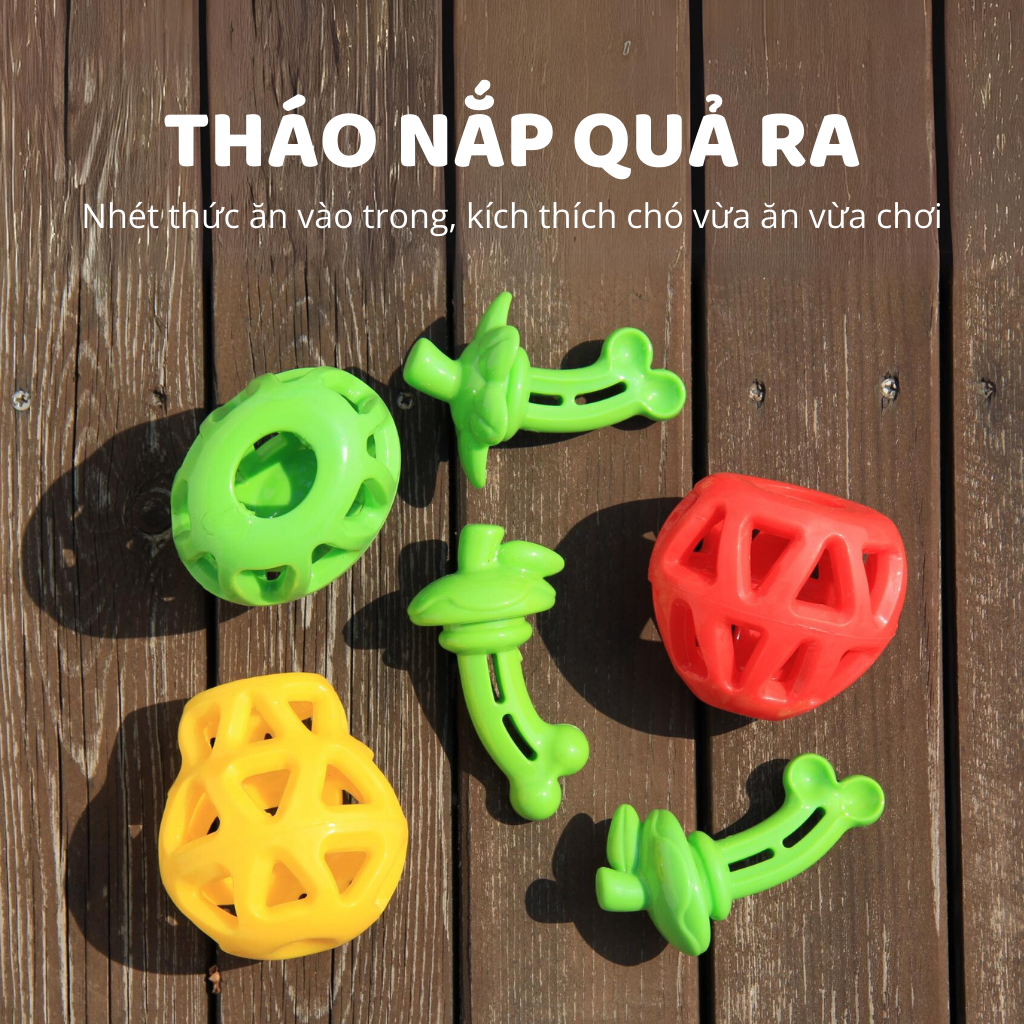 Đồ chơi cắn gặm đựng đồ ăn hình quả lê FOFOS