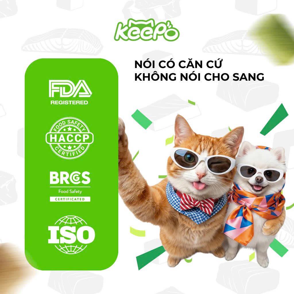Thức ăn hạt cho mèo Keepo K2 Hairball Care (Búi Lông) 1kg