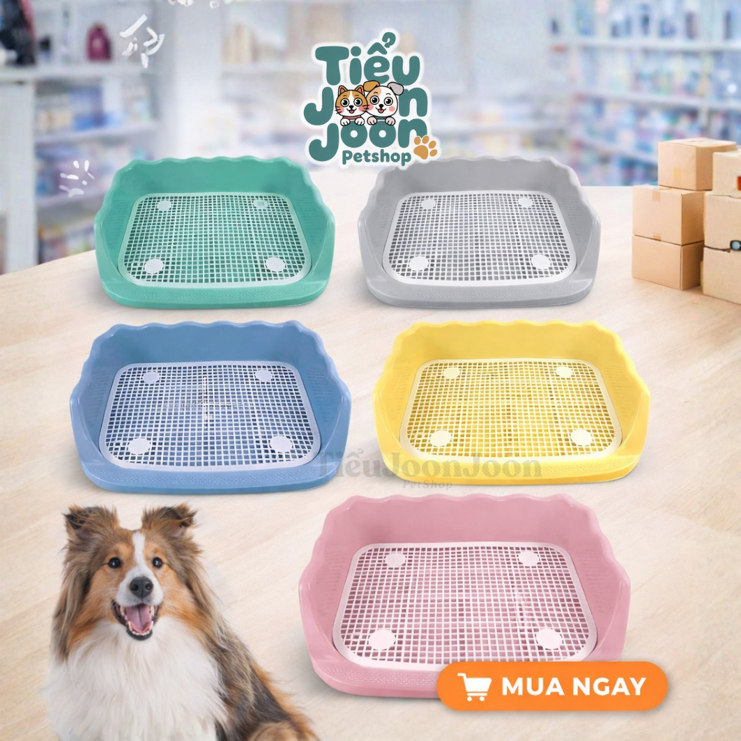 Khay vệ sinh có thành cao