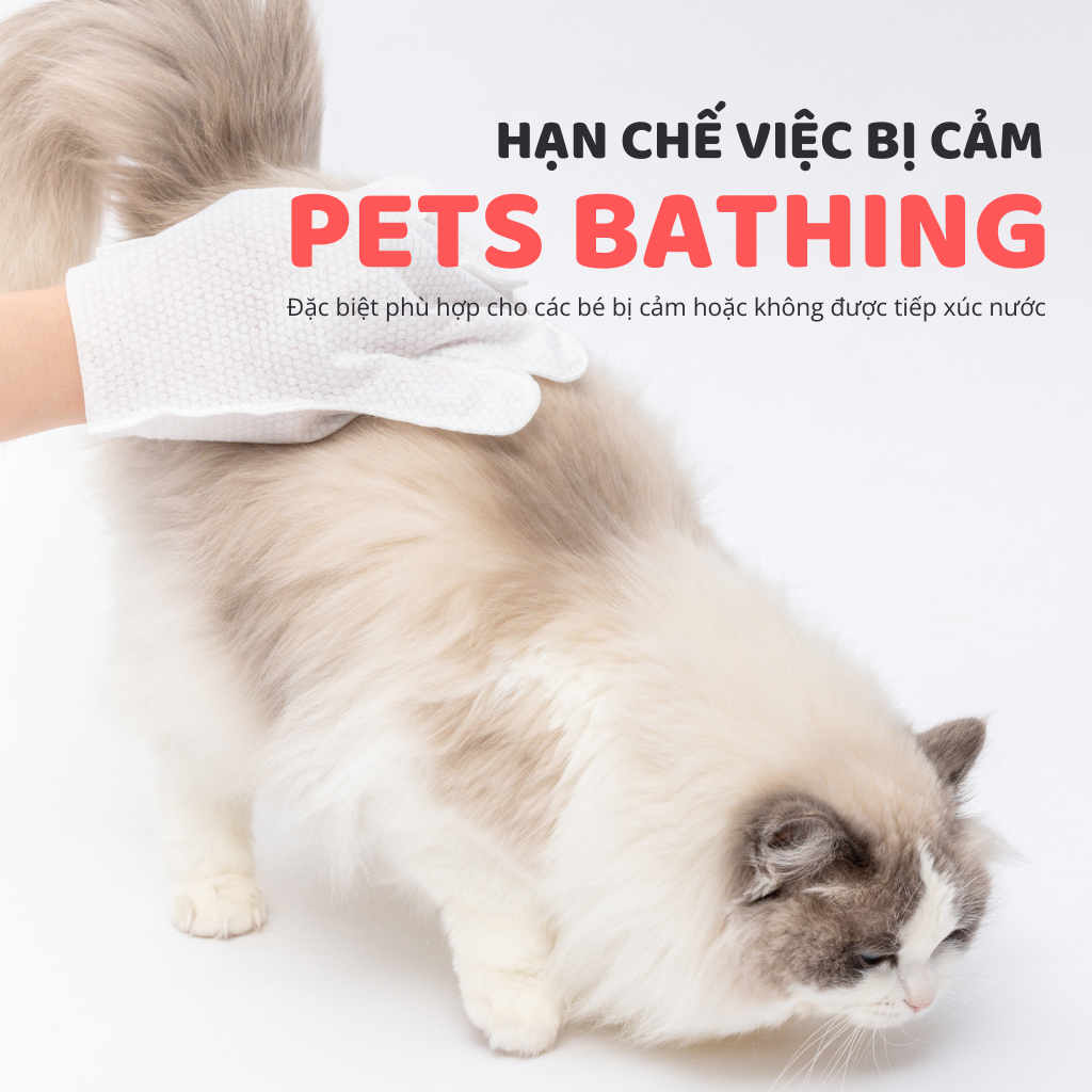 Khăn tắm dùng 1 lần cho thú cưng FOFOS
