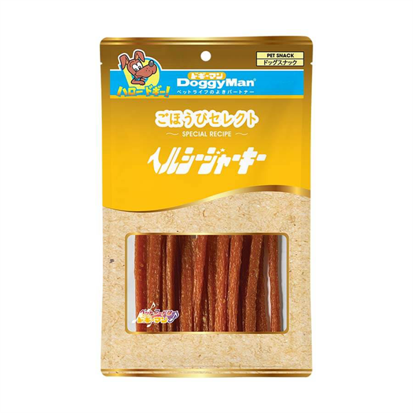 Xúc xích gà sấy cho chó DoggyMan 80g