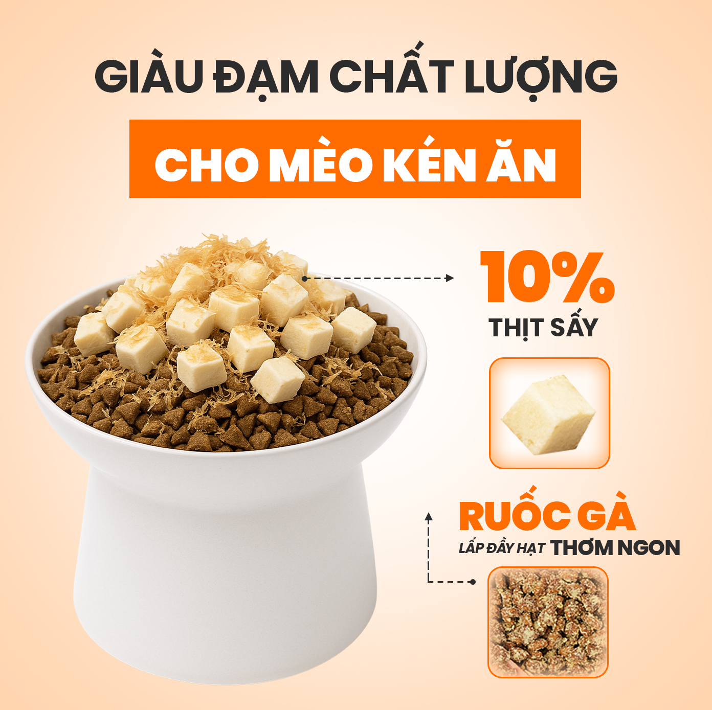 Thức ăn hạt cho mèo Cat’s On Mix T 1,4kg