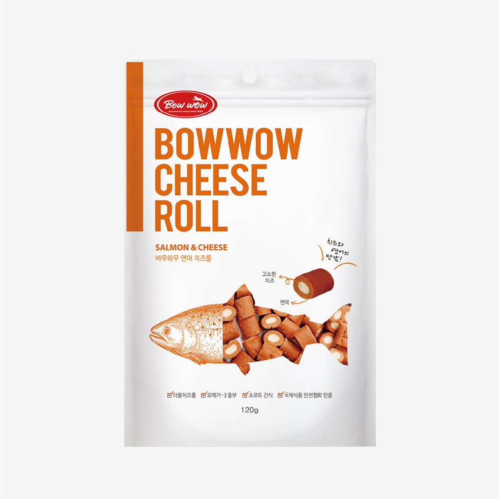 Phô mai cuộn Bow Wow 120g