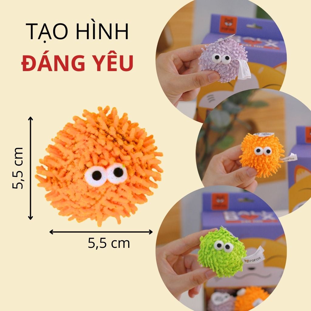 Đồ chơi cho thú cưng hình bóng hài hước Fofos