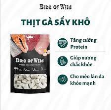 Thịt gà sấy cho chó mèo Bite Of Wild 40g