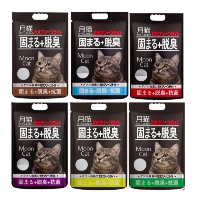 Cát vệ sinh mèo Nhật đen MoonCat 9L