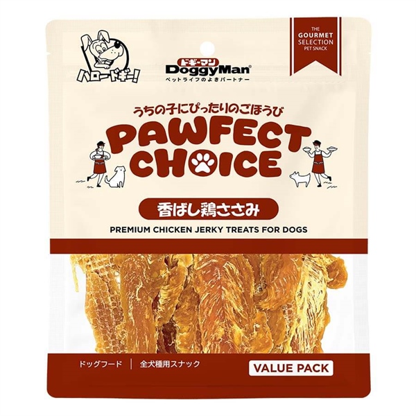 Miếng gà sấy PAWFECT CHOICE cho chó DoggyMan 180g