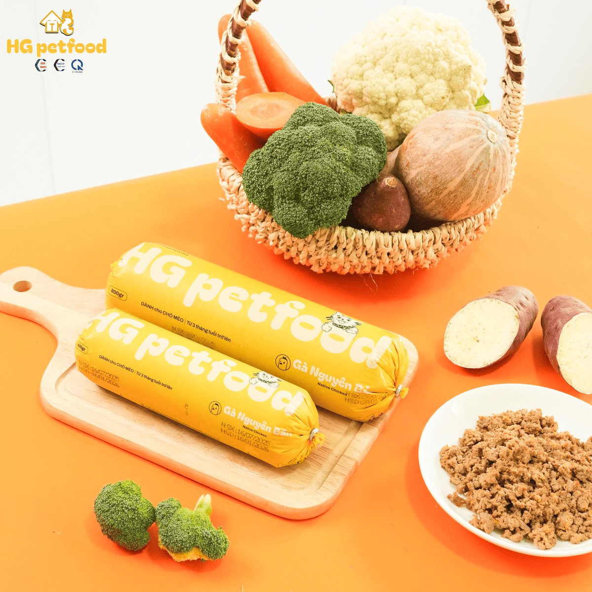 HG Gà nguyên bản 800g