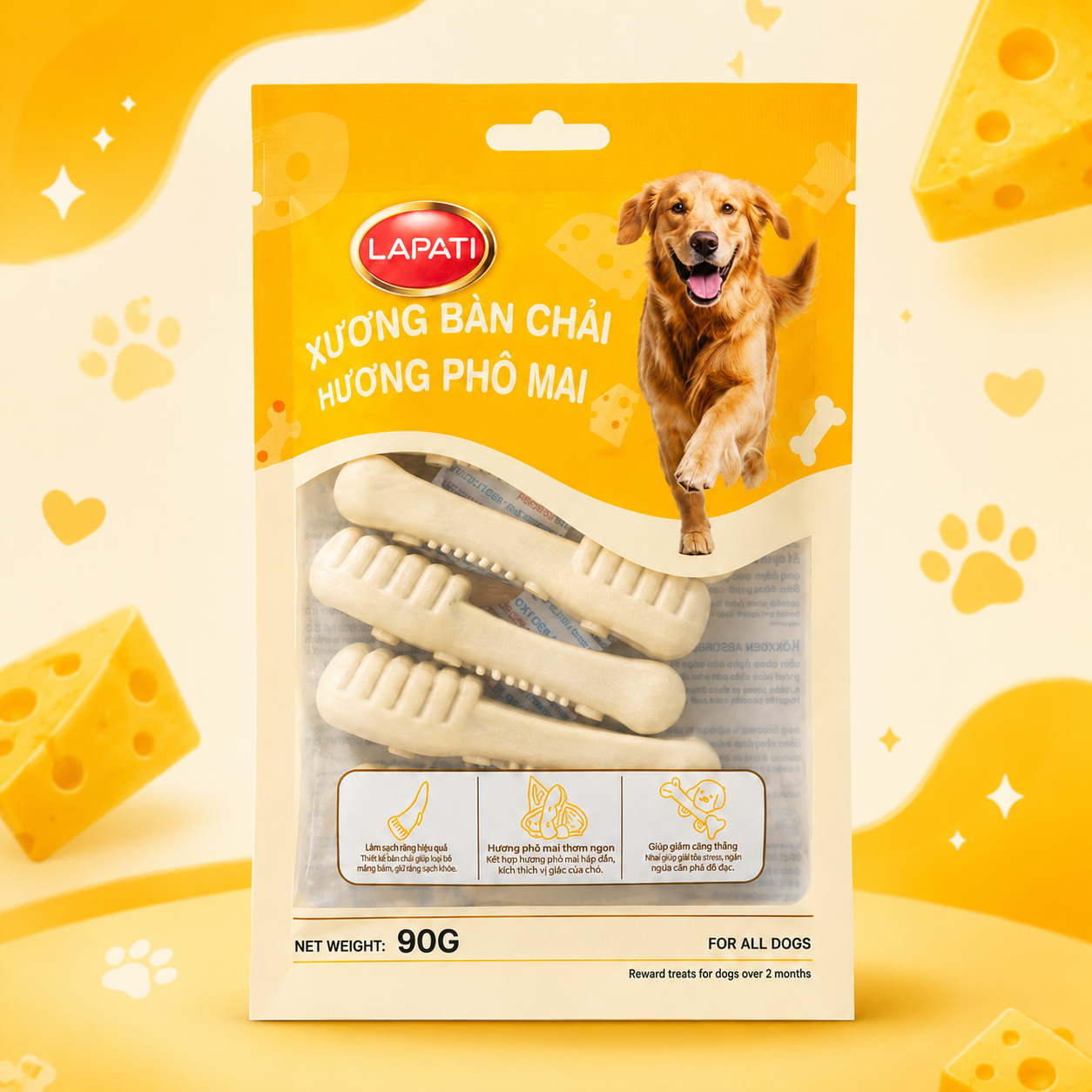 Xương bàn chải LAPATI 90g