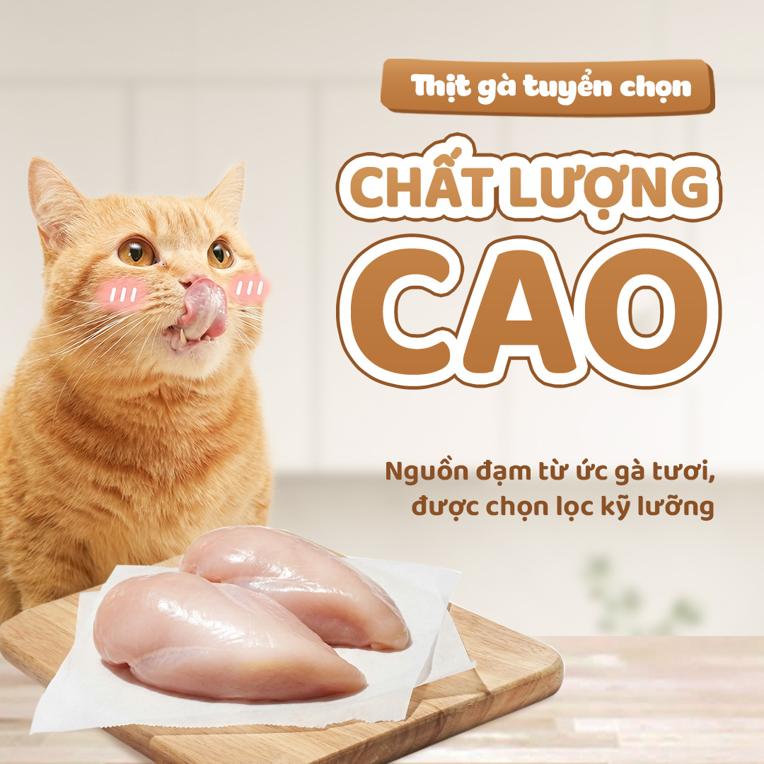 Ức gà hấp nước cốt gà